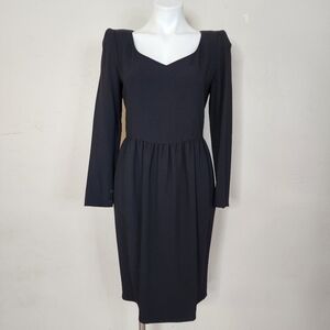 Gorgeous Vintage Sonia Rykiel Little Black Cocktail Dress Size 40‎